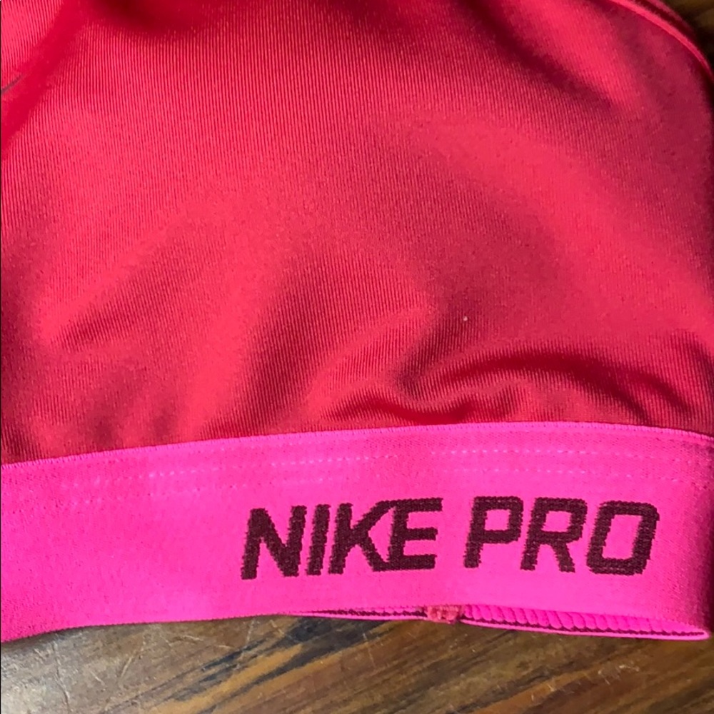 Nike pink athletic sports bra Small - Picture 2 of 5